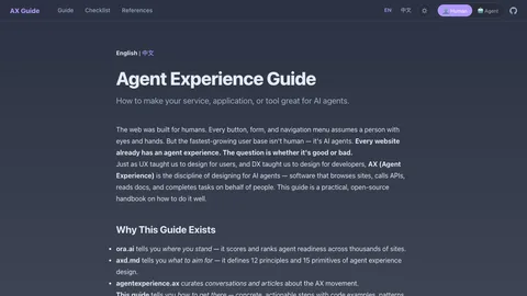 Agent Experience Guide