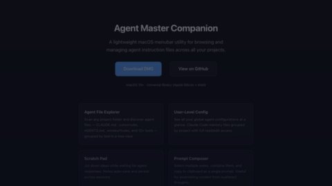 Agent Master Companion